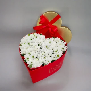 Композиция Пылающее сердце